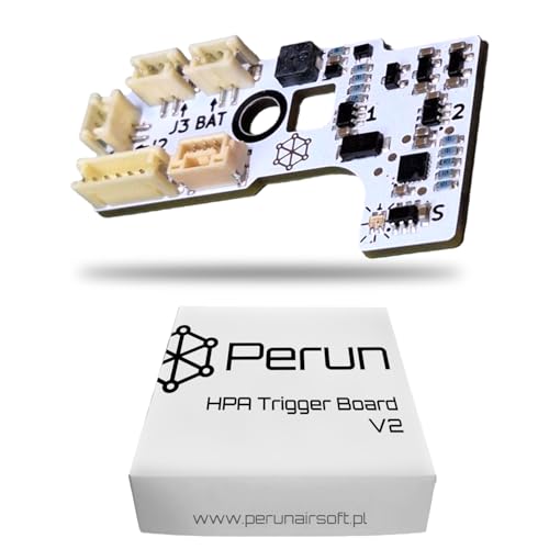 Image of Perun Mosfet Upgrade for AEG Airsoft Rifle V2 Tokyo Marui Gearbox V3, G&G ETU Gearbox, Krytac Kriss Vector, VFC G28 /HK417 Gearboxes, and HPA Systems - Programmable Fire Modes, Precocking, DMR Mode