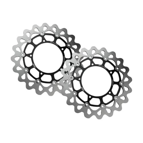 Disques de frein YZF R1 2004-2006 moto complets noir