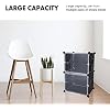 Zerodeko 1pc Multi Shoe Rack Organizer Space-Saving Black Storage Closet for Household Use Easy Installation and Access for Shoes Boots Sneakers and More
