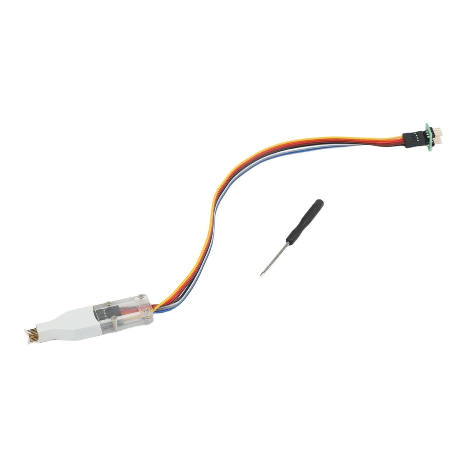 SOP8 SOIC8 WSON8 QFN8 Chip Test Cavo, 30 cm Programmazione Flessibile con Deflettore di Posizionamento Rimovibile, Adattatore passo 44mm a 85mm TV Computer Automotive Scheda madre