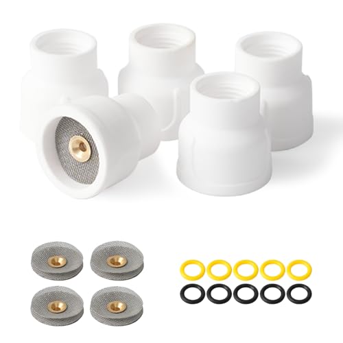 Welding Knight #12 Ceramic White TIG Welding Cups 3/32