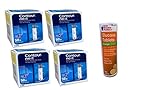 Diabetic Test Strips 4 Boxes 200 Count 7308 with Glucose Tablets 10ct