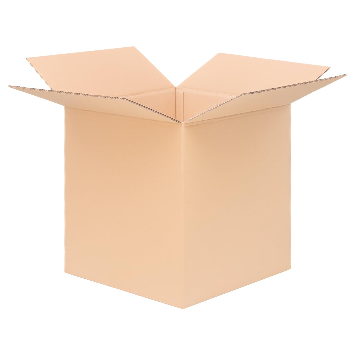 verpacking Faltkartons 500 x 500 x 500 mm Braun (Innenmaß 488 x 486 x 479 mm) KK 121 2-wellig Großer Versandkarton DHL Paket DPD GLS Hermes Paket stabile Kartons (30 Stück)