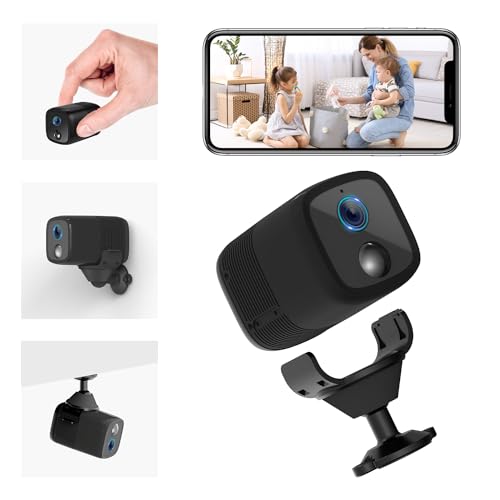 【Visualizzazione Remota Facile e Accesso Multi-utente】Ovunque tu sia, puoi visualizzare a distanza la scena della tua casa e condividere i video con la tua famiglia. Condividi facilmente l'accesso alla mini videocamera sorveglianza interno wifi con più membri della famiglia tramite la scansione del codice QR o l'aggiunta di un account, supportando fino a 5 visualizzatori simultanei. Inoltre, si integra perfettamente con Google Home e Alexa per un controllo facile e una visione in tempo reale.