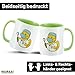 Imagen de huuraa Tazza Pato de goma dental Tazza da caffè regalo verde 330ml Pato de goma dental souvenir