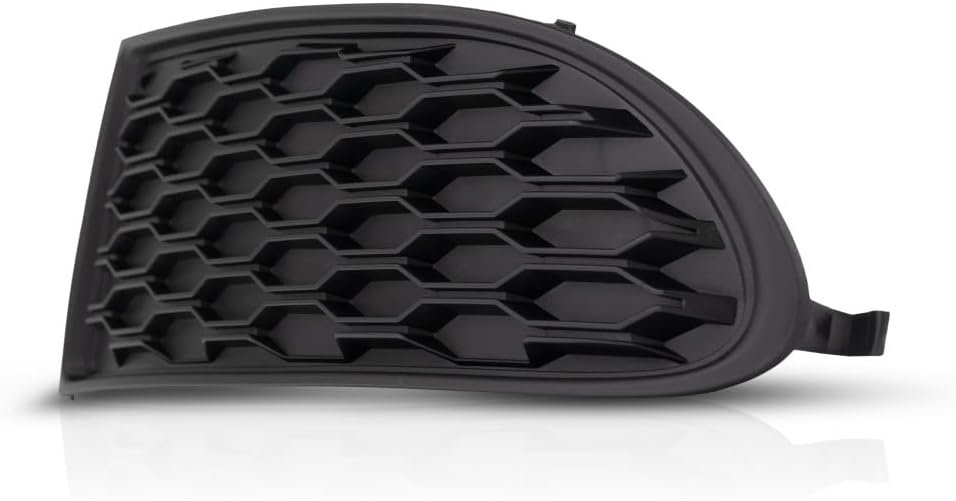 KarParts360 For Dodge Journey 2011-2020 Fog Light Cover Driver Side | 1 PC Cover Honeycomb Pattern Plastic | Replacement For CH1038180 | 191275223079, 68079853AB