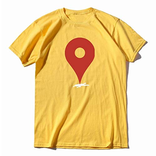 T-shirt coton casual hommes d'été à col rond et manches courtes