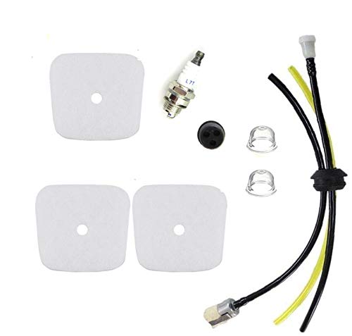 HQparts Fuel line Air Filter Tune Up kit F Mantis Tiller Part All New Mantis Echo Tiller
