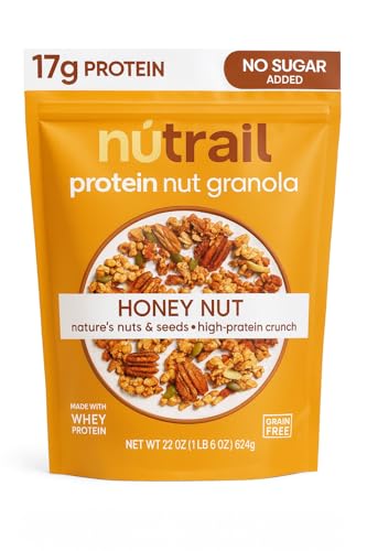 Protein Nut Granola Honey Nut – 17g Protein, No Sugar...
