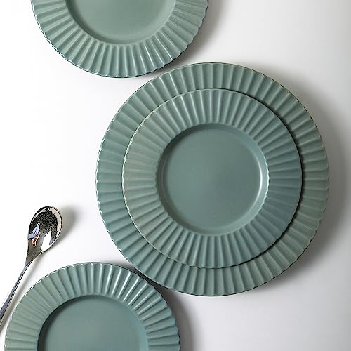 Image of Christian Siriano Lusso 16-Piece Dinnerware Set Stoneware, Stone