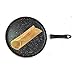 Aluminum Non-stick Dosa Pan Nonstick Dosa Tava Griddle Dosa Pan Round Griddle Crepe Pancake Easy To cook Indian style Cookware with handle Pizza Crepe Pan, Dosa, Roti Tawa, Budare, (4mm)