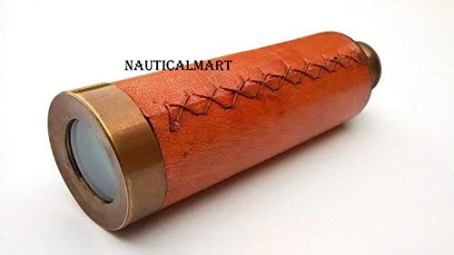 Telescopio Náutico De Latón 15 Pulgadas Estilo Antiguo miniatura 3