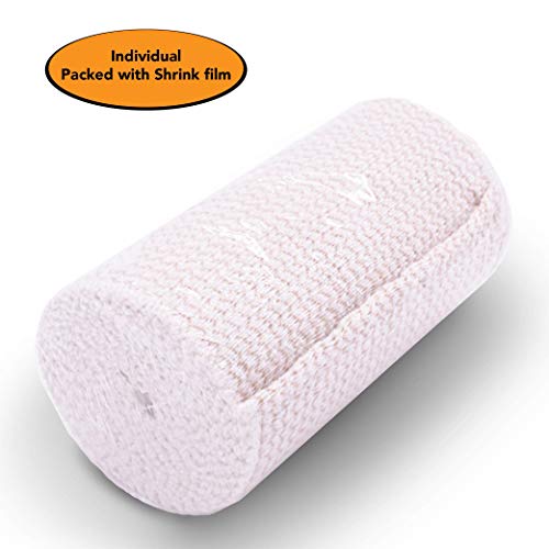 Hospora Thick Latex-Free Compression Cotton Elastic Bandage (4 inches, 5 Rolls) - Image 5