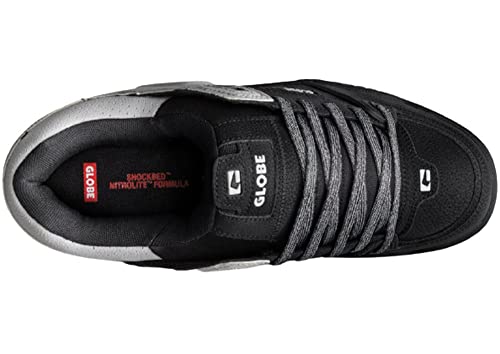 Image of Globe Men's Fusion Skate Shoe, Black /Alloy, 12