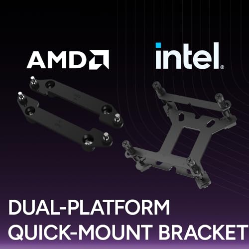 Image of Cooler Master ML 240 Core Nex ARGB CPU Liquid Cooler White | Support LGA1851, LGA1700, AM5, AM4 Socket | Dual Chamber Pump | 240mm AIO | High Perfomance Fans | Infinity Mirror Design