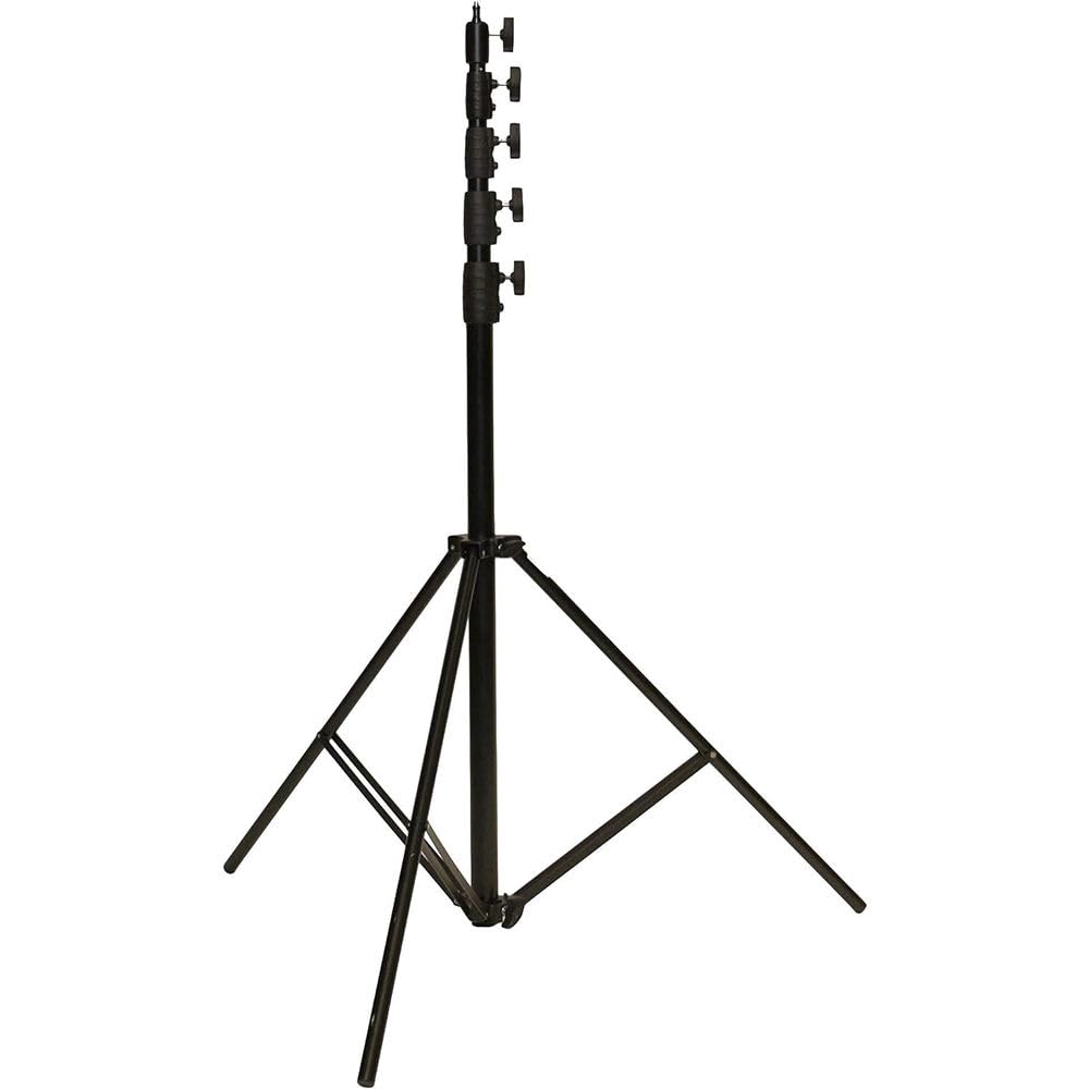 AFEFT Light Stand ，Sky High Tripod LM-6000HA/B Heavy Duty 6 m Weight: 5.1 kg，Live Streaming，Photography， Spigot with 1/4" Male Thread