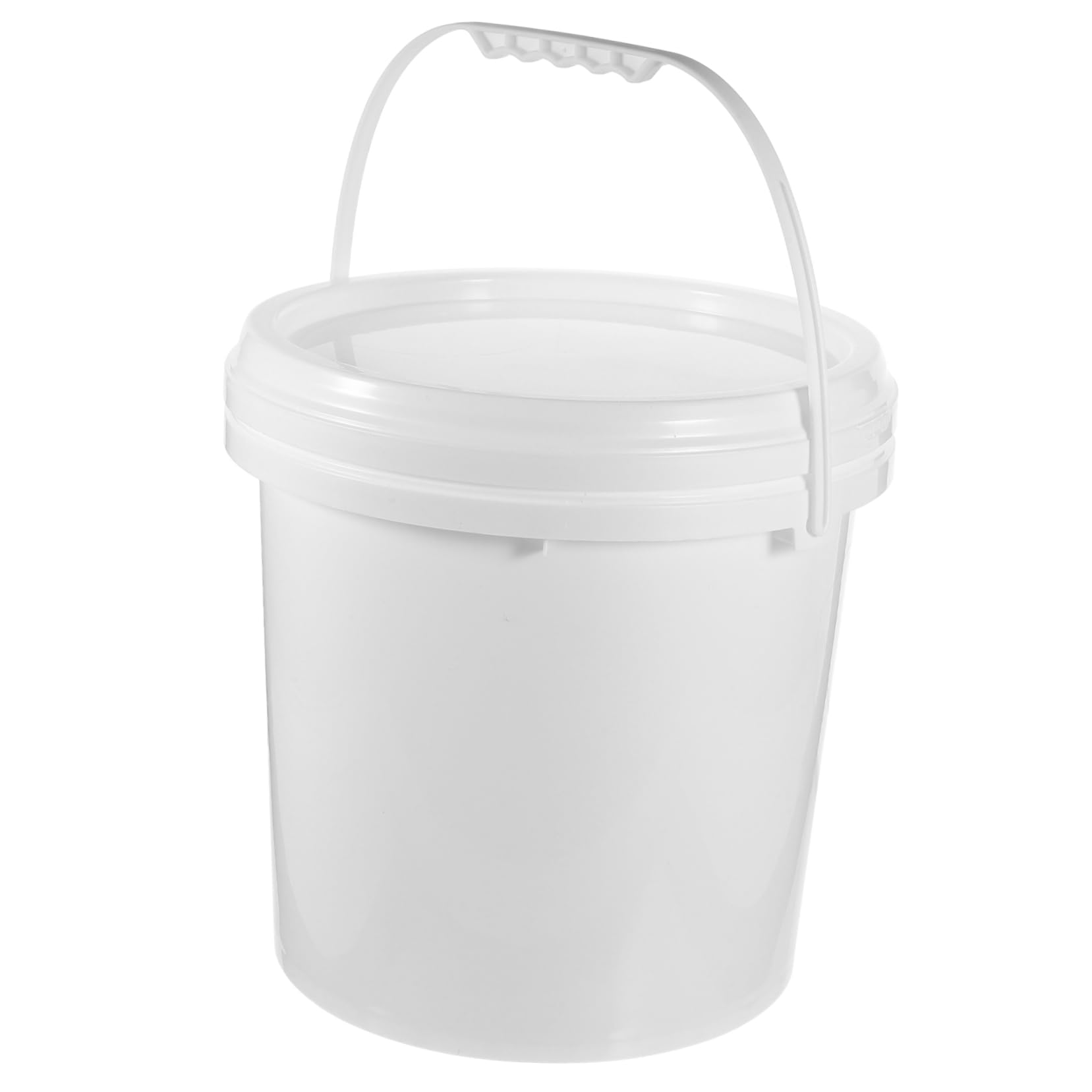 Cubo De Pintura Tapa Cubo De Almacenamiento De Pintura Vacío para Uso Interiores y Exteriores Contenedor De Pigmentos
