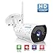Produktbild 1080P Full HD Überwachungskamera Aussen, IP66 wasserdichte Sicherheitskamera WLAN IP Kamera mit LAN&WLAN Verbindung, Bewegungserkennung, Zwei-Wege-Audio,Fernzugriff,20M Nachtsichtfunktion