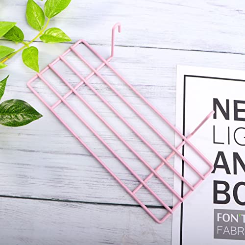 Image of TEHAUX 1pc Iron Frame Shelf for Pet Parrots Sturdy Wall Decoration Hanging Hooks Easy to Install Iron Wall Shelf for Animal Perching and Display