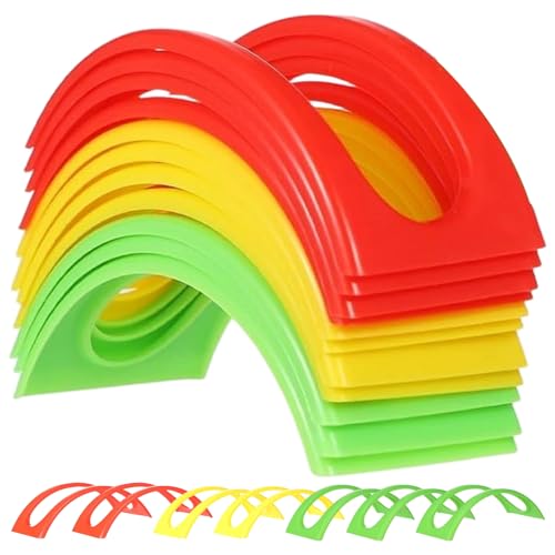 Genérico portatacos individual 18 piezas bandejas para sándwich, pequeños soportes para cenas y noches de cine de picnic y buffets reuniones familiares y blog culinario
