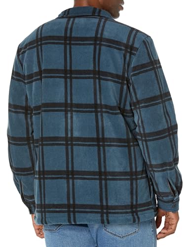 UNIONBAY Men's Woodsman Microfleece Lined Flannel Shirt Jacket2