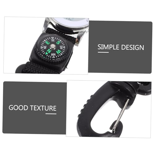 Reloj colgante electrónico con clip Alipis de bolsillo para exteriores y multifuncional 4