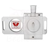 Beeketal 'BT-Patty' Hamburger Patty Presse Aufsatz für Beeketal Profi Wurstfüller, Hacksteack Aufsatz für Ø 100 mm Pattys (ca. 150 g), passend zu allen Beeketal Wurstfüllmaschinen