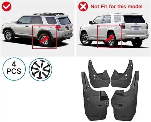 Garde-boue Toyota 4Runner garde-roues bouclier complet - 4