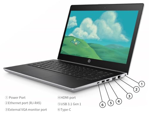 Image of HP Probook MT31 Mobile Thin Client 13.3 inch Laptop, Intel Celeron 3867U 1.8Ghz, 16GB RAM, 256GB SSD, HDMI, Type-C, Windows 11 Pro 64bits (Renewed)
