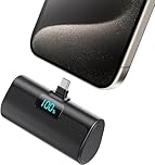 Power Bank Portable Charger for iPhone, Upgraded 5200mAh PD USB C Fast Charging Battery Pack, Ultra-Compact Powerbank Compatible with iPhone 17/16/15 Series, Samsung S25/24 Series, Huawei, Android etc