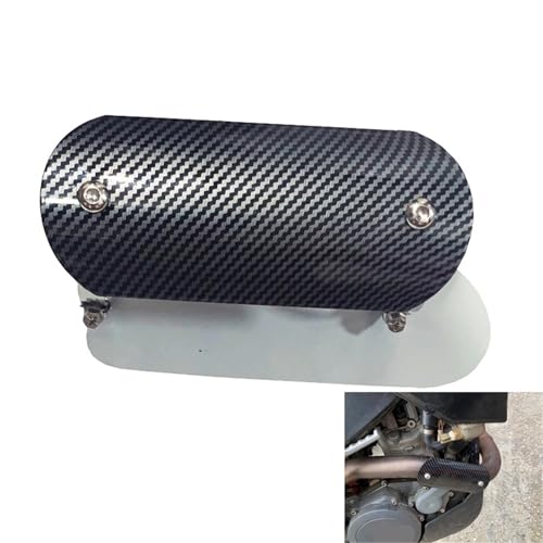 Abrazadera de escape y protector térmico para solucionar quemaduras en motos 2