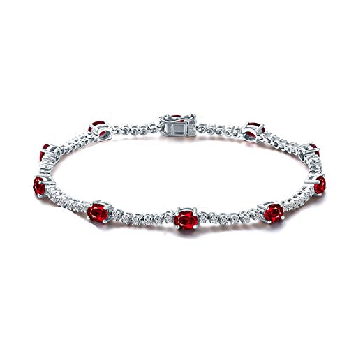 Bracelet en rubis et saphir or 18 carats, le cadeau parfait pour elle