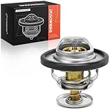 A-Premium Engine Coolant Thermostat with O-ring Compatible with Volvo C30 2007-2013, C70 2006-2013, S40 2004-2011, S60 2012-2016, S60 Cross Country 2016, V50, V60, V60 Cross Country, XC60, XC70