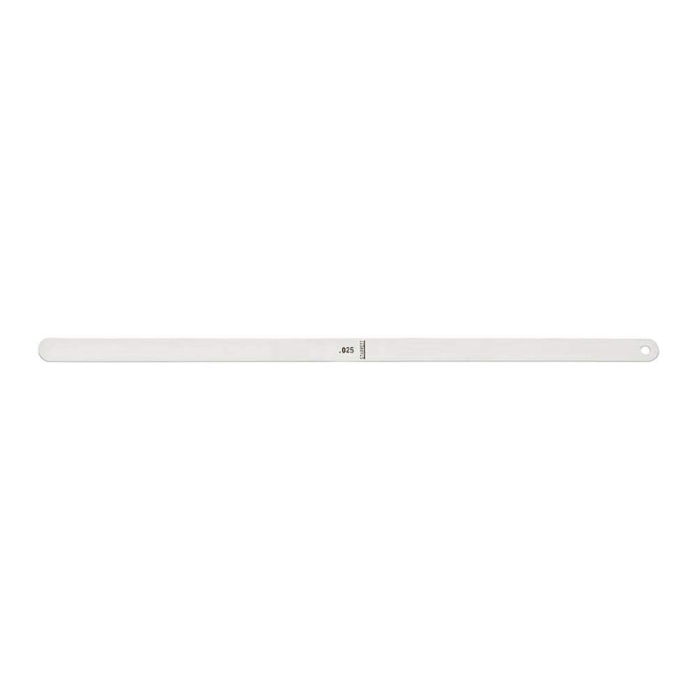 Feeler Stock Series 667 Stainless Gage, Stainless Steel, 12" Blade
