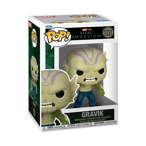 Funko Pop! Marvel: Secret Invasion, Gravik, Collectable Vinyl Figure, Gift Idea, Official Merchandise, Toys for Kids & Adults