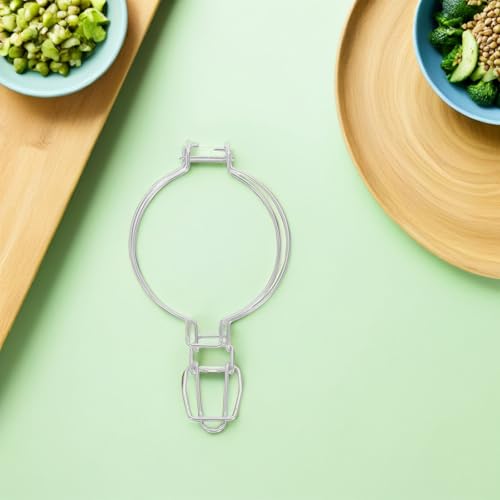 Abrazaderas de acero inoxidable para frascos de vidrio POPETPOP con cierre hermético 7