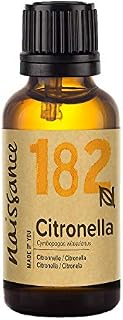 Naissance Citronella Essential Oil (no. 182) 30ml - Pure, Natural, and Undiluted - to use in Aromatherapy & Diffusers