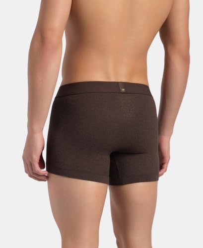 Image of Jockey LM06 Men Bamboo Cotton Elastane Stretch Breathable Mesh Trunk with StayDry Treatment