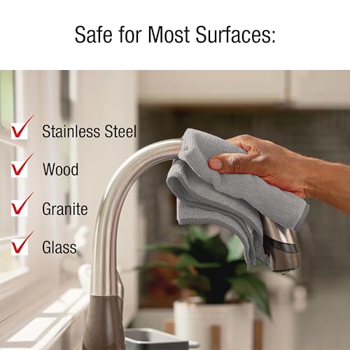 Image of Rubbermaid Microfiber Cloth Towels 14 inchx14 inch Non-Scratch Reusable /Washable for Cleaning /Wiping /Polishing for Home /Kitchen /Car,(Pack of 48)