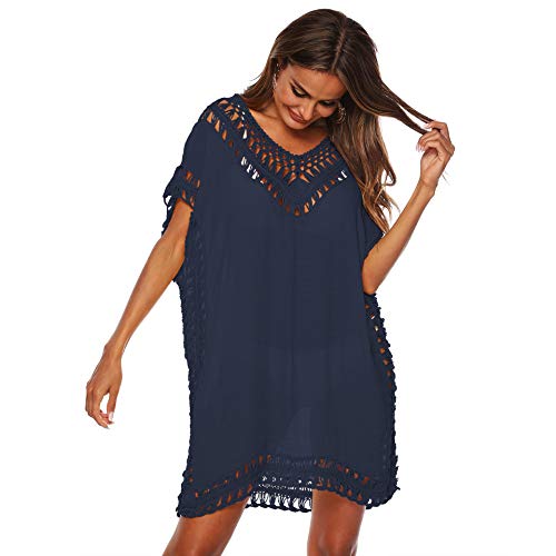 Beachwear col en V pour femme : de la plage au café en terrasse