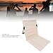 Alomejor Foldable Beach Lounge Chair, High Density Oxford Fabric Camping Pad for Outdoor Activities (Beige)