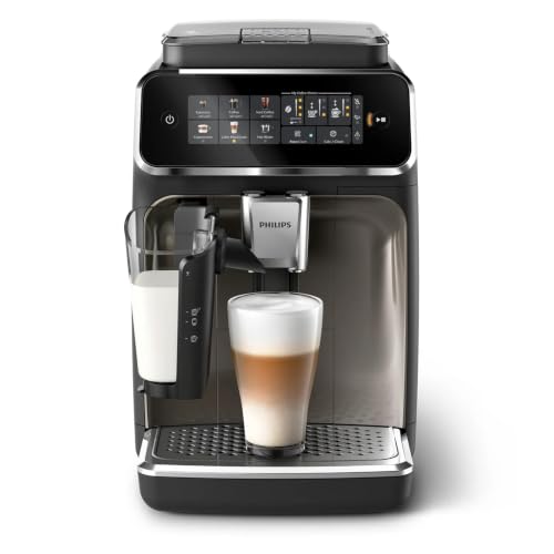 Philips 3300 Espresso Machine with LatteGo Black