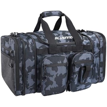large fishing tackle bag