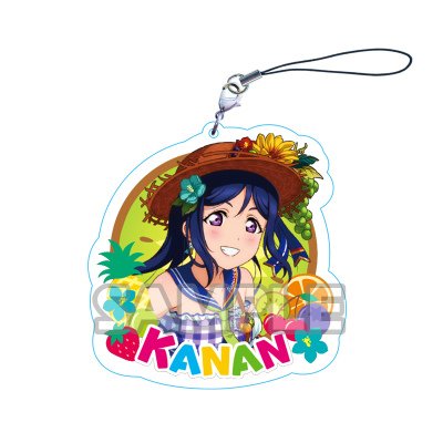 【松浦果南】ラブライブ!サンシャイン!! アクリルストラップ サマービーチ編 Vol.2