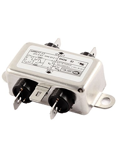 Filtre EMI atténuateur bruit CW1B-10A-T résout les pannes d'interférence AC 250V 10A