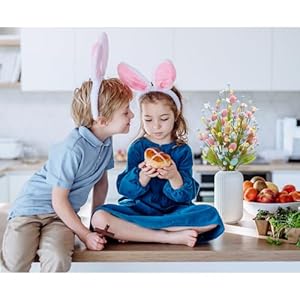 Rosecraft artificial easter flower 5 pcs easter colorful egg berries decorations spring flower stems egg twig branches for home party vase flower arrangement centerpiece decor  urban country home decor