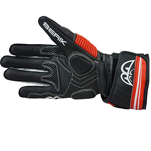 Amazon | BERIK GOAT LEATHER RACING GLOVE G-10723-BK ベリック