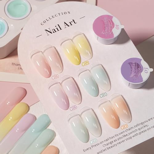 Geles para Pintar Uñas portátil de 6 ml que evita retoques constantes en trayectos 7