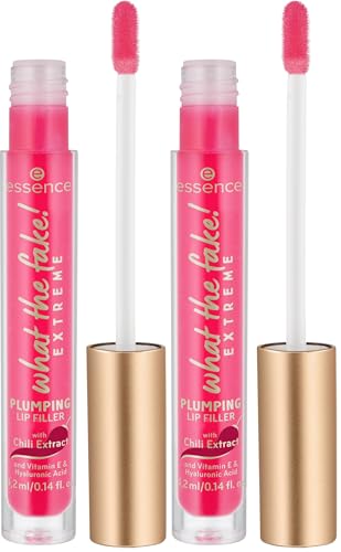 Image of essence What The Fake! Extreme Plumping Glossy Lip Filler (Pack of 2)