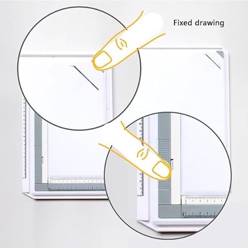 Tavolo da disegno regolabile con movimento parallelo, design ergonomico per comfort e precisione, ideale per arte tecnica e grafica architettonica, perfetto per artisti